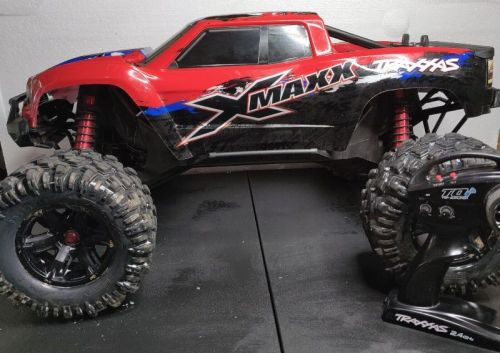 Traxxas X-Maxx 1/6 RTR Electric Monster Truck w/VXL-8s, TSM, Orange