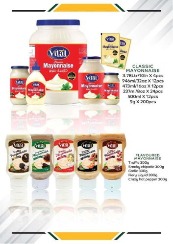Classic and Flavored Mayonnaise