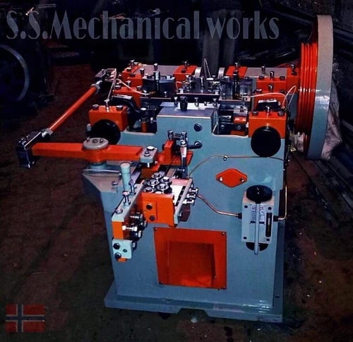 Automatic Steel Nail Making Machine, Power : 1-3kw