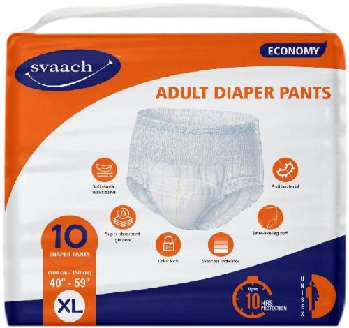 Svaach Economy Adult Diaper Pants XL 10s