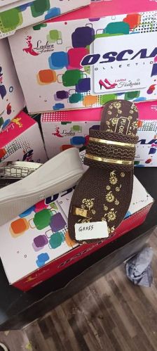 Rexine Ladies Sandal, Style : Modern