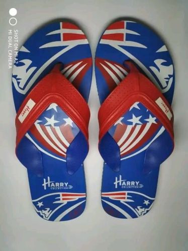 Ruuber Plain Rubber Mens Hawai Slipper, Color : Multicolor