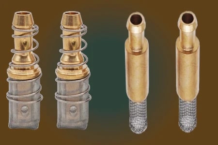 Brass Fuel Tank Filter Parts, For Automobile Industry, Certification : ISI Certified