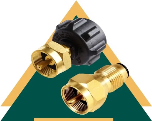 Round Brass Gas Refill Adaptor, For Industrial, Certification : ISI Certified