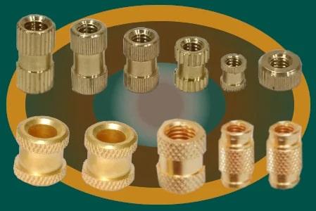 Round Polished Brass Moulding Inserts, For Industrial, Size : Standard