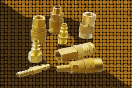 Brass Rapid Hose Connector, For Industrial, Certification : ISI Certified