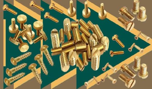 Brass Screws, For Hardware Fitting, Technics : Hot Rolled