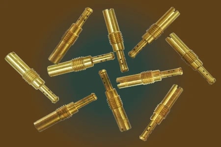 Polished Brass Slow Jets, For Automobile Industry