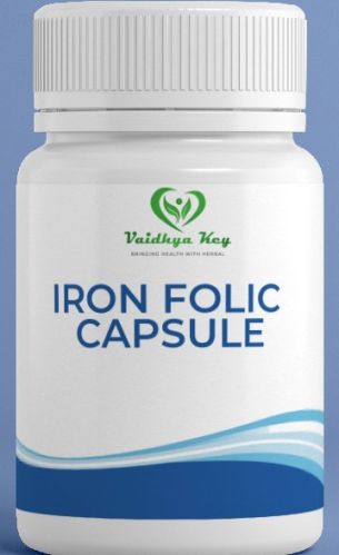 VAIDHYA KEY Herbal IRON FOLIC CAPSULES, Prescription : Prescription