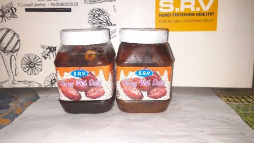 Honey With Dates, Feature : Delectable Taste Flavor, Freshness, Longer Shelf Life, Rich In Protein