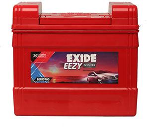 FEY0-EY700 Exide Battery, Color : Red