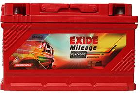 Exide Fortuner Car Battery, Color : Red