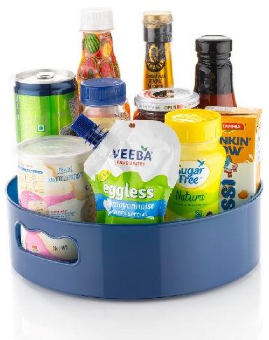 Plastic 360 Rotating Tray, For Homes, Restaurants, Feature : Light Weight, High Quality, Durable