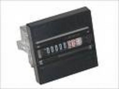 Rectangular Plastic Hengstler German Hour Meter, For Industrial, Display Type : Analog