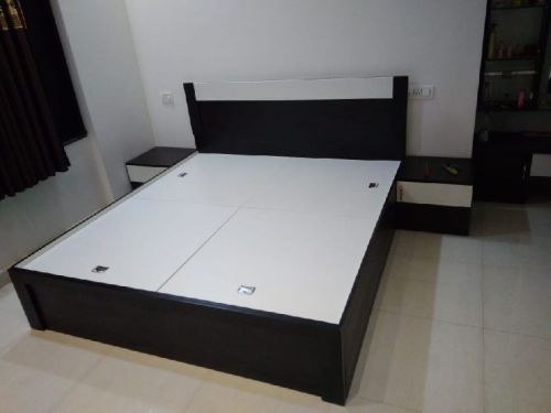 Wooden Box Storage Double Bed, For Bedroom, Specialities : High Strength, Fine Finishing