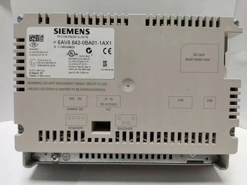 TP177B PNDP-6 CSTN 6AV6642-0BA01-1AX1 Siemens HMI, For Industrial, Feature : Automatic Brightness Control