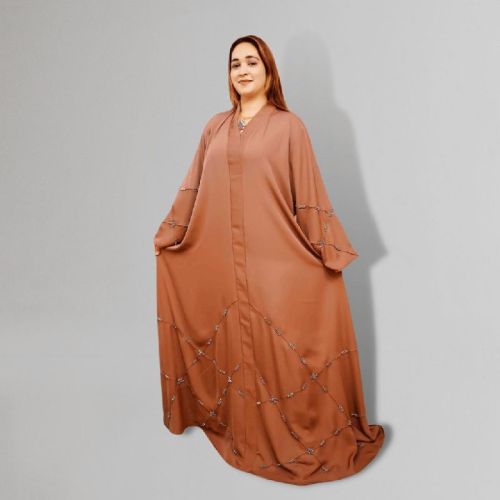 Ladies Brown Abaya, Size : XXL