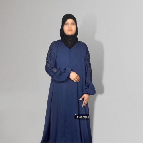 Plain Ladies Navy Abaya, Size : XXL