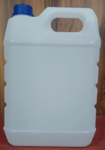 Plain HDPE Plastic Jerry Can, Storage Capacity : 5Ltr