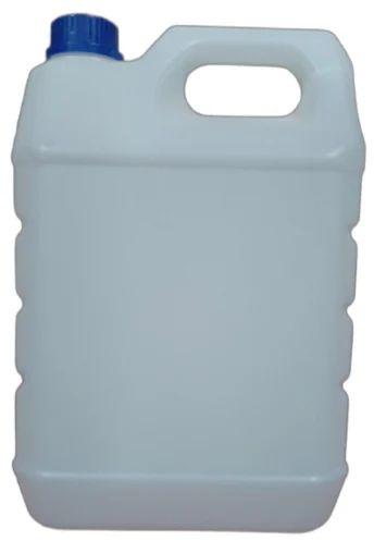 Plain Plastic Jerry Can, Color : White