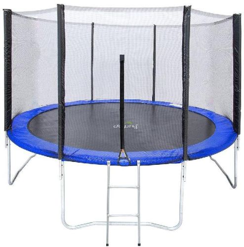 Round Steel Jumping Trampoline, For Household, Feature : Fine Finishing