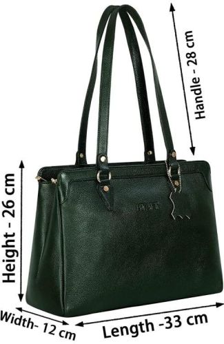 Polished Ladies Leather Handbag, For Formal Wear, Feature : Shiny Look, Light Weight, Attractive Design