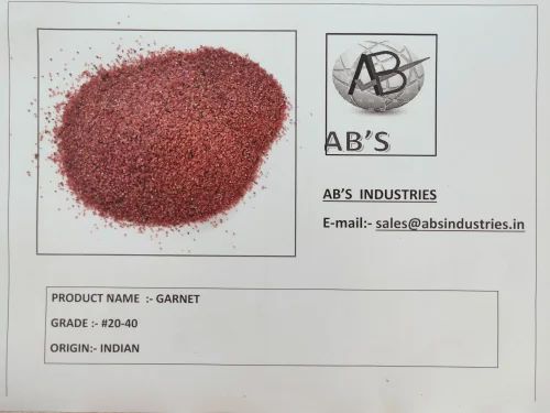 20-40 Mesh Garnet Sand, Style : Dried