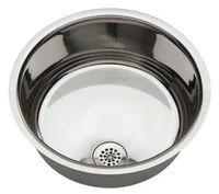 Stainless Steel Round Wash Basin, Color : Silver