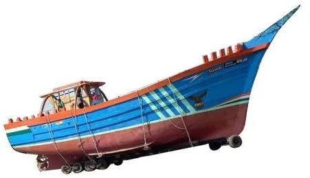 FRP (Body) 20 Seater Fishing Boat, Length : 30 Feet