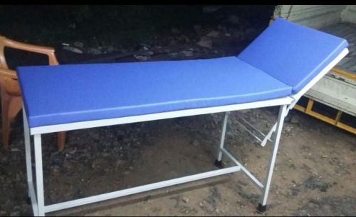 Rectangular Polished Plain Examination Table, For Hospital, Feature : High Strength