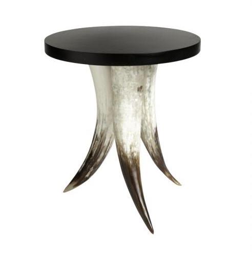 Round Polished Ox Horn Coffee Table, For Hotel, Home, Size : Standard