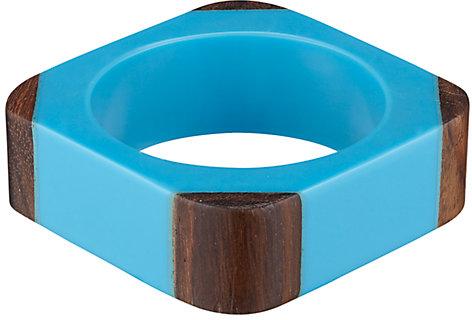 Resin & Wooden Napkin Rings, Size : Standard