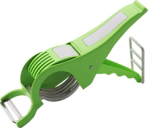 VEG. & FRUIT CUTTER WITH PEELER, For Cooking, Packaging Type : Plastic Box