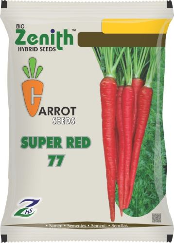 Super Red 77 Hybrid Carrot Seeds, For Agriculture, Style : Dried