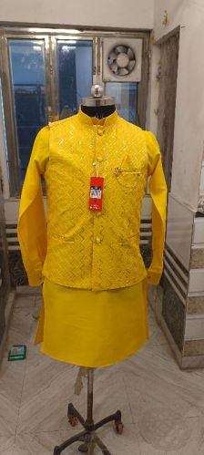 Plain Cotton Rajasthani Kurta, Size : M, XL, XXL, XXXL