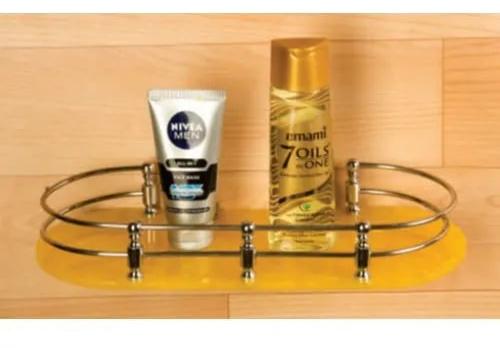 B106 Acrylic Bathroom Shelf, Size : 12x6 Inch