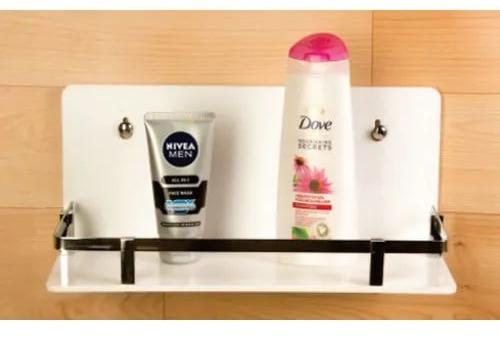 AR B124 Acrylic Bathroom Shelf, Size : 12x6 Inch