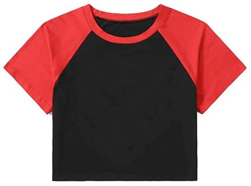 Dot Fashion Plain Cotton Women's Raglan T-Shirt, Feature : Comfortable