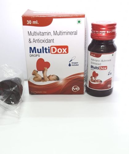 Natural Multivitamins Drops, Packaging Size : 0-50 Ml