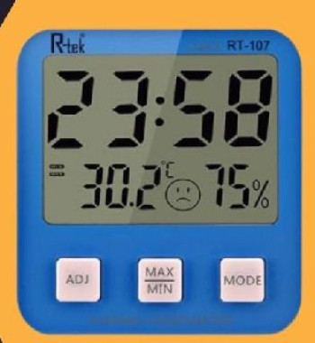 DIGITAL THERMO-HYGROMETER (R-TEK BRAND)