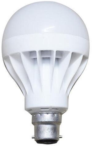 White 220V 50Hz Raw Aluminium Round LED Bulbs, Feature : Durable, High Performance