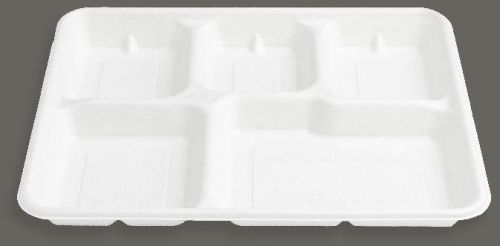 7 Inch Square Bagasse Plate