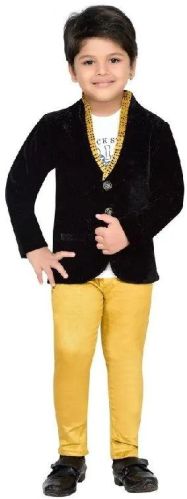 Boys Party Wear Coat, Feature : Easily Washable, Fad Less Color, Impeccable Finish, Shrink Resistance