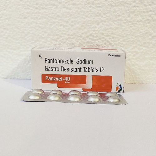 Panzvel 40mg Tablets, Color : Yellow Oxide Of Iron