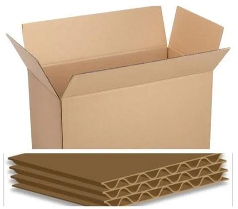 7 Ply Corrugated Box, For Shipping, Storage Capacity : 20-25kg