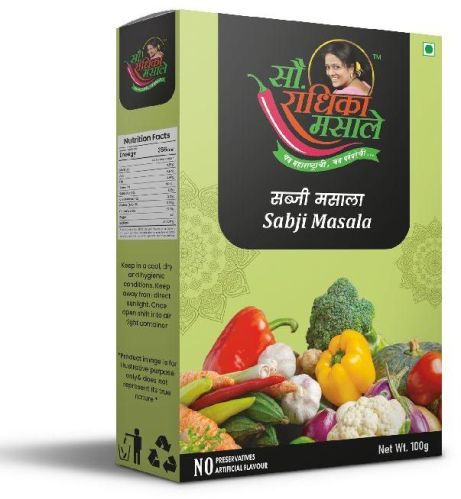 Blended Sabji Masala, For Cooking, Certification : FSSAI Certified