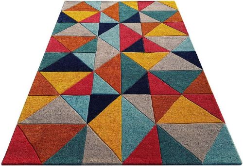 New Zealand Raw Wool Hand Tufted Carpet, For Attractive Designs, Shape : Rectangular