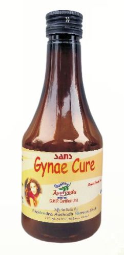 Sans Herbals Gynae Cure Tonic, Packaging Type : Bottle