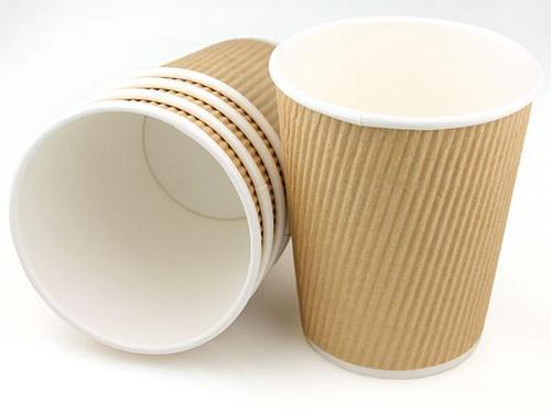 Round Ripple Wall Paper Cups, For Cold Drinks, Feature : Disposable, Leakage Proof, Light Weight