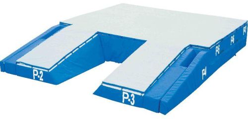 Plain Foam Pole Vault Pit 6mtr x 5 mtr x 60cm, Brand Name : Gamaa